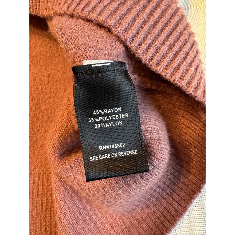 Torrid Sweater Hoodie Womens 4 Rosewood Knit Pullover Long Sleeve Oversized - Picture 4 of 6